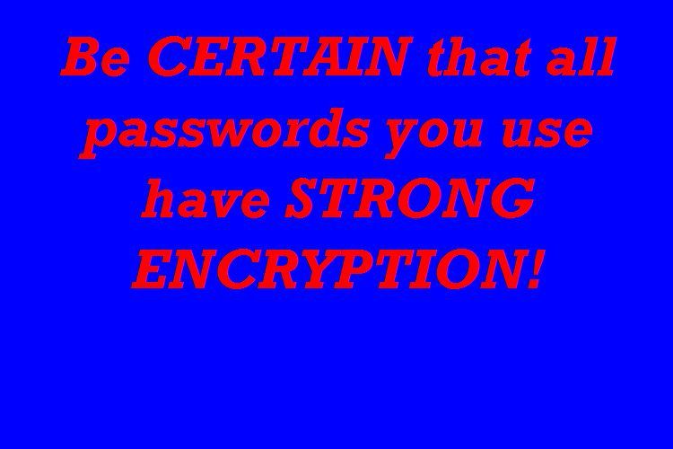 Password Encryption