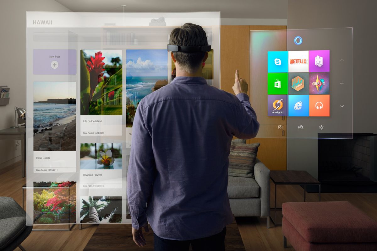 win10 holoLens livingRoom Web