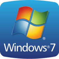 Windows 7 OEM badge svg