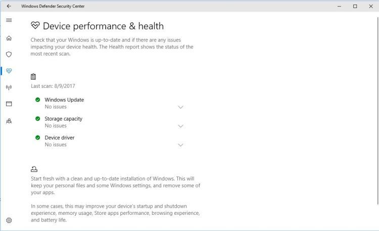 Windows Defender Performance